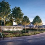 Rendering of Neighborhood Entrance | Winding Creek | New Homes in Roseville, CA | Anthem Properties