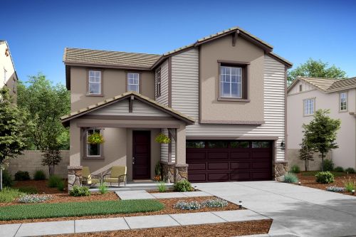 Gardenia - Contemporary Bungalow Elevation | Firefly at Winding Creek | New Homes in Roseville, CA | Anthem United