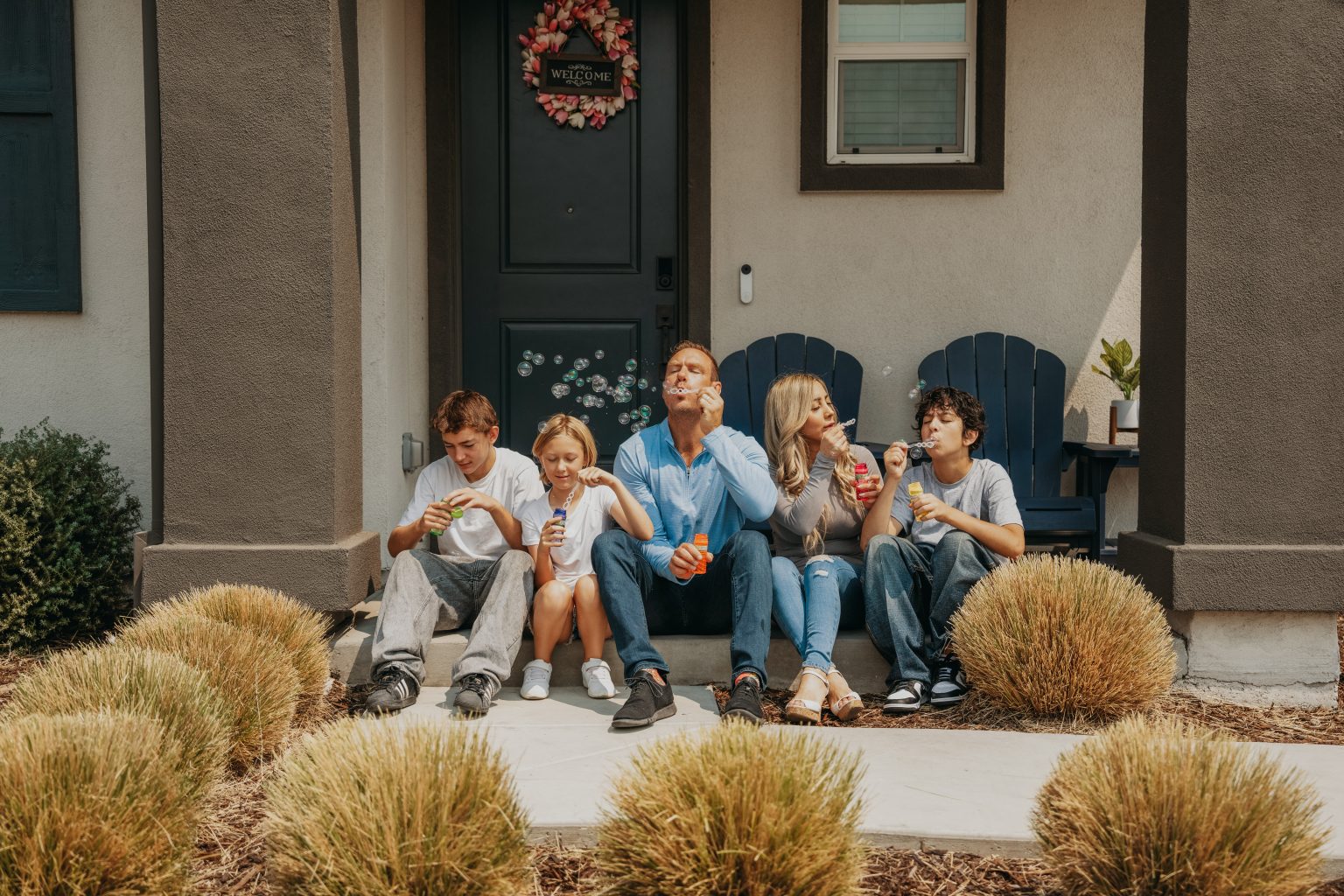Family at Winding Creek.