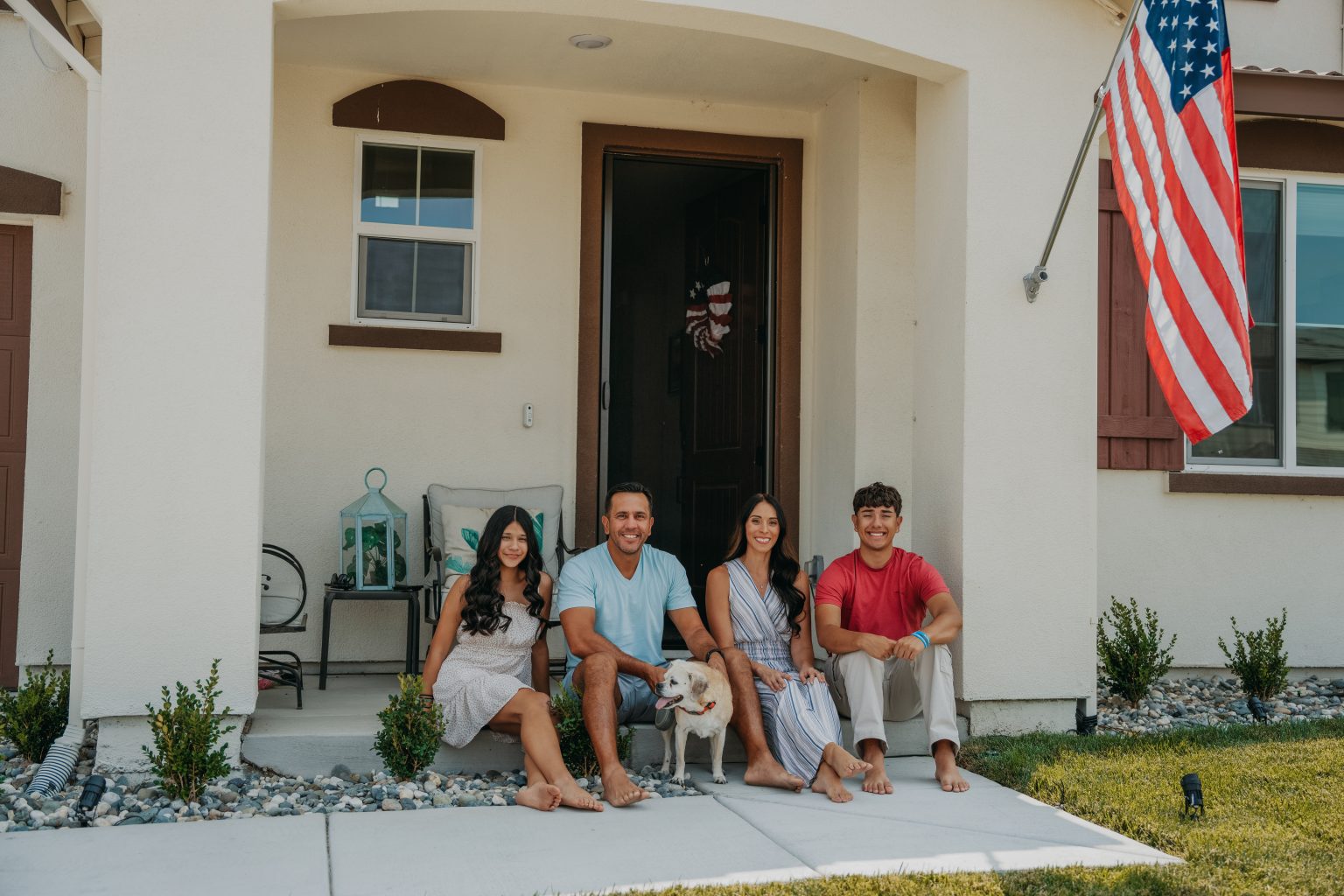 Family at Winding Creek.